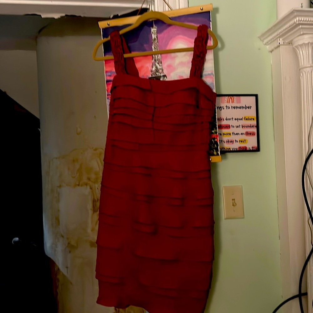 A little red dress. Good conditions. Few years old